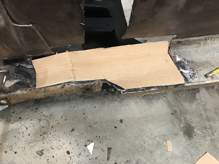 Inner rocker patch