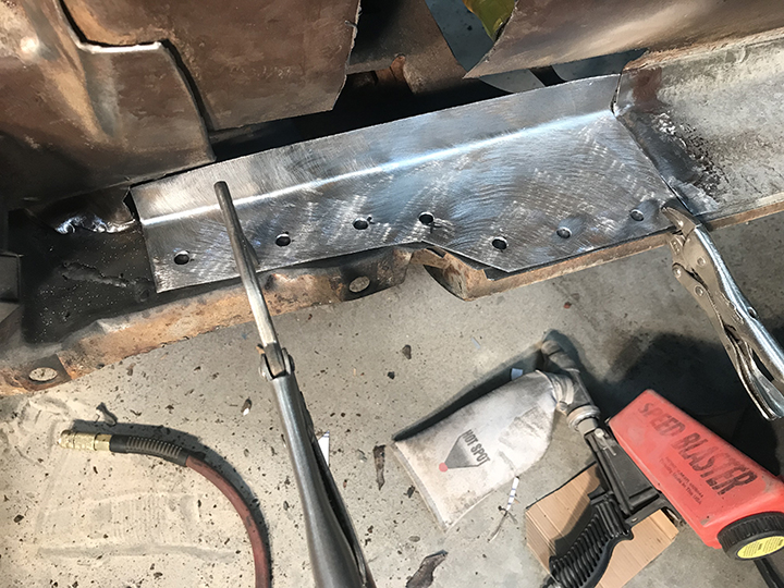 Welded and dressed