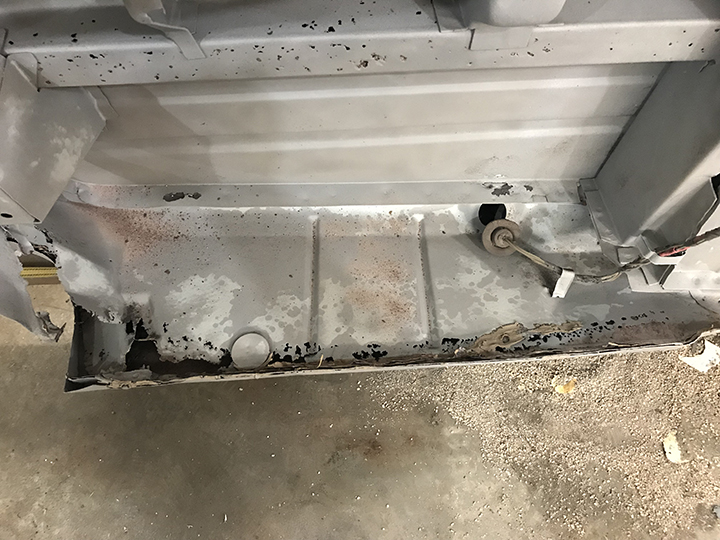 Quarter panel drops destroyed