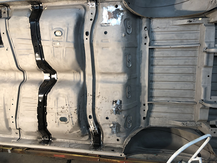 Rear areas solid