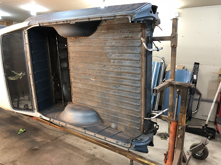 Rear end rust