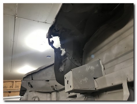 Bed supports gone
