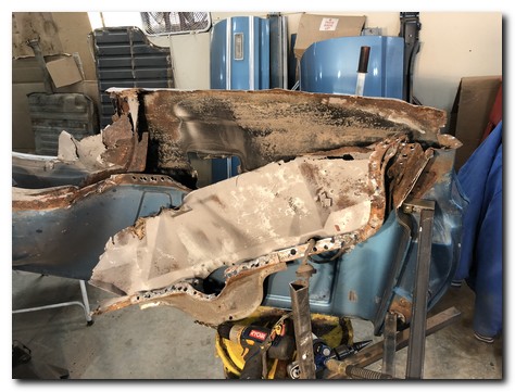 Driver filler pulled free