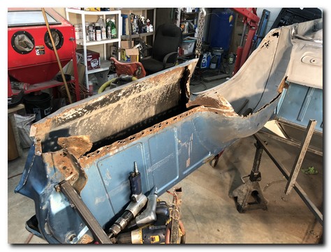 Filler panel removed