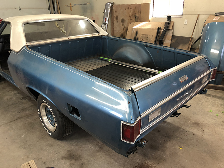 Tailgate installed