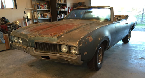 1969 Olds Cutlass Convertible