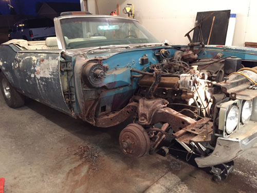 Front end removal