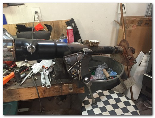 Column disassembled