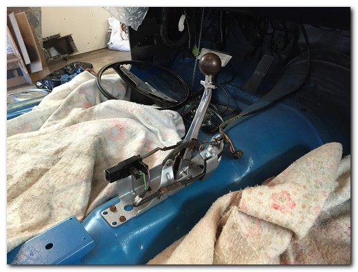 Shifter installed
