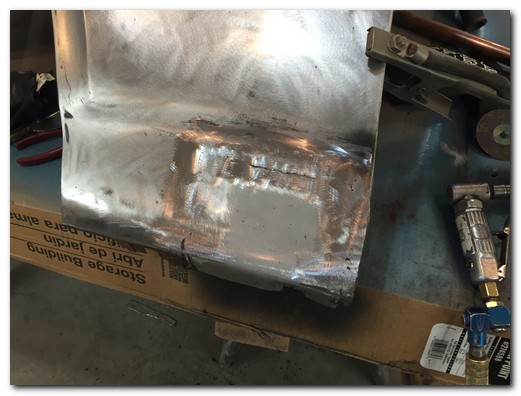 Tack welds