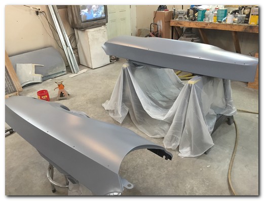 First primer coats
