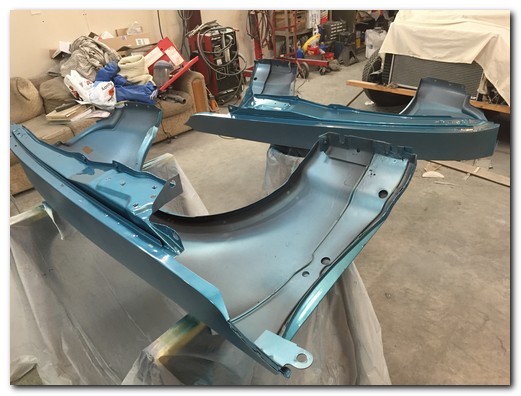 Turquoise on edges