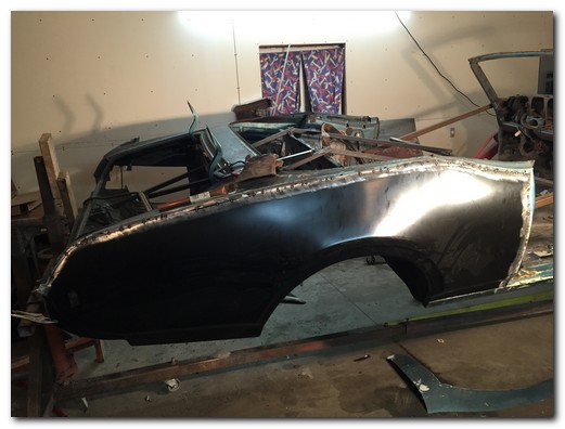 Quarter panel fitted