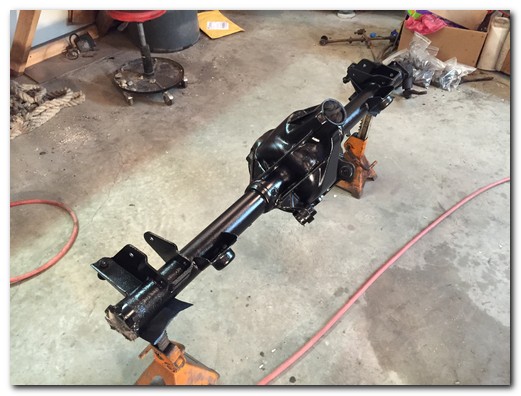 Diff housing stripped
