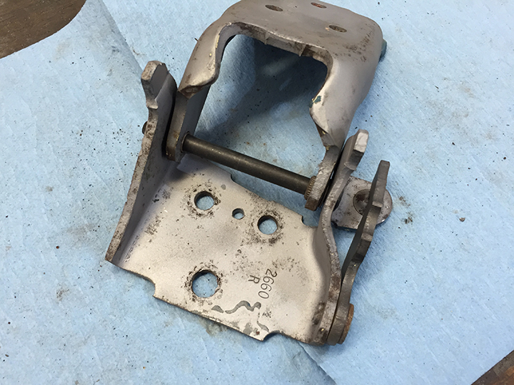 Hinges reassembled