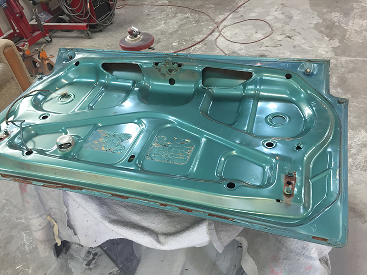 Deck lid before