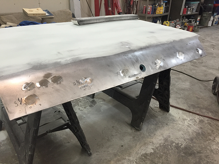 Welds dressed