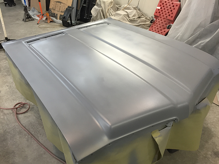 First primer coats