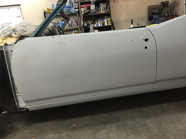 Doors hung