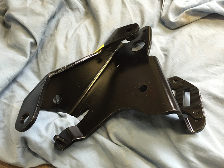 Parts painted