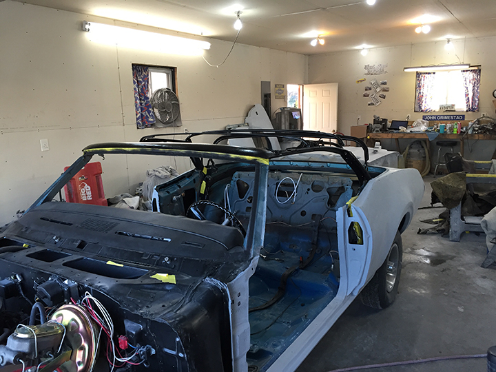 Top assembled
