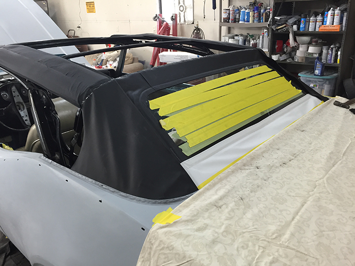 Stapling curtain