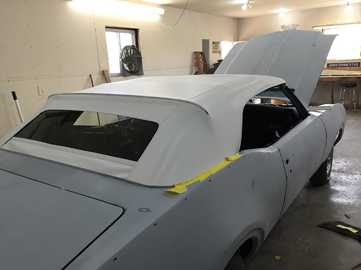 New top installed