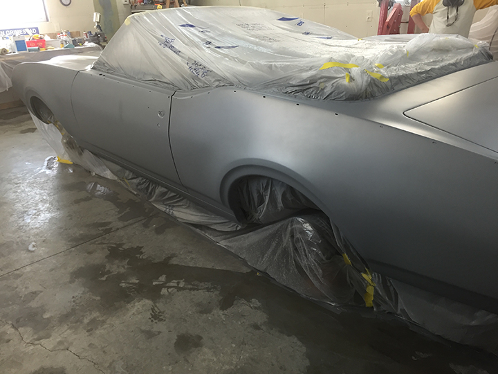Base coat ready