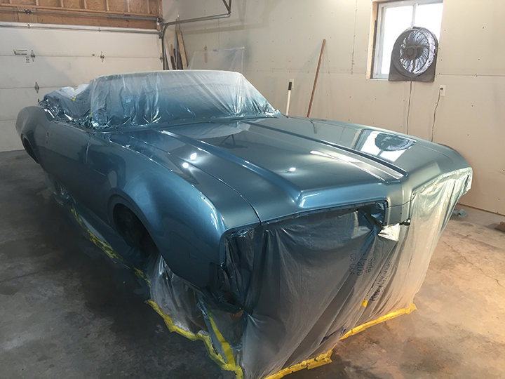 Three coats clear