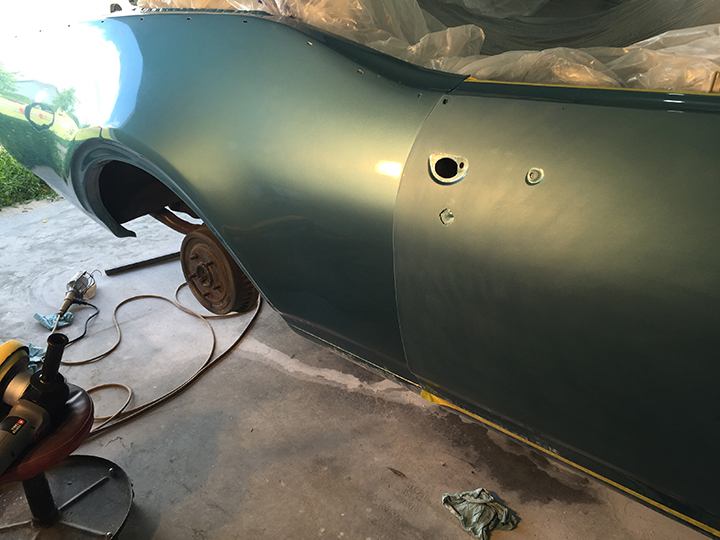 Wet sanding