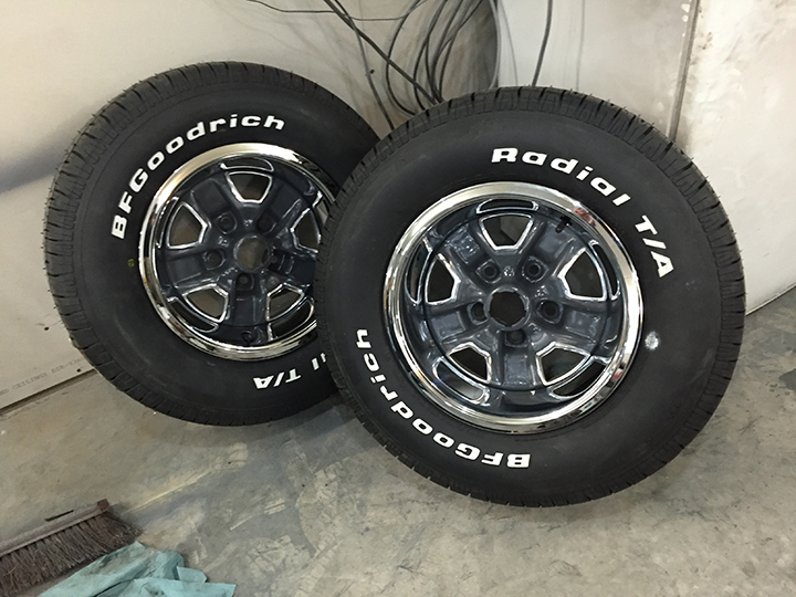 Wheels finished