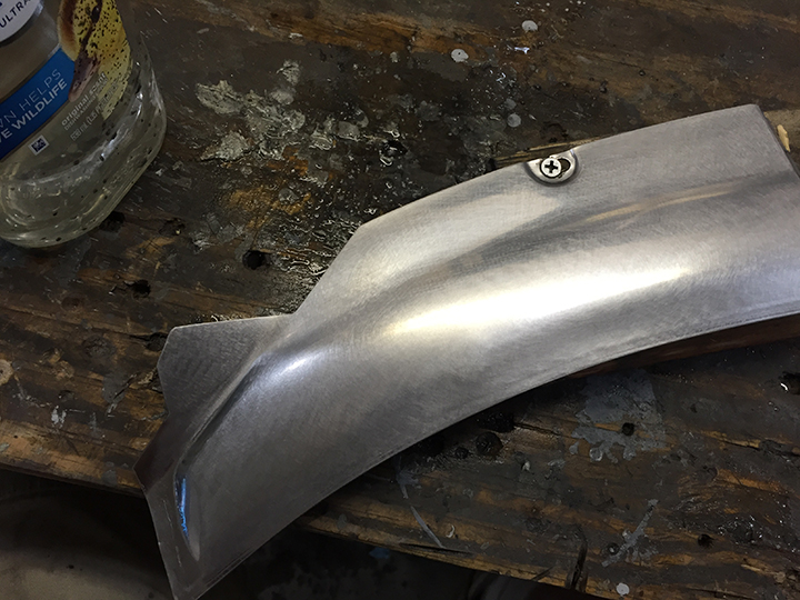 Buffed trim