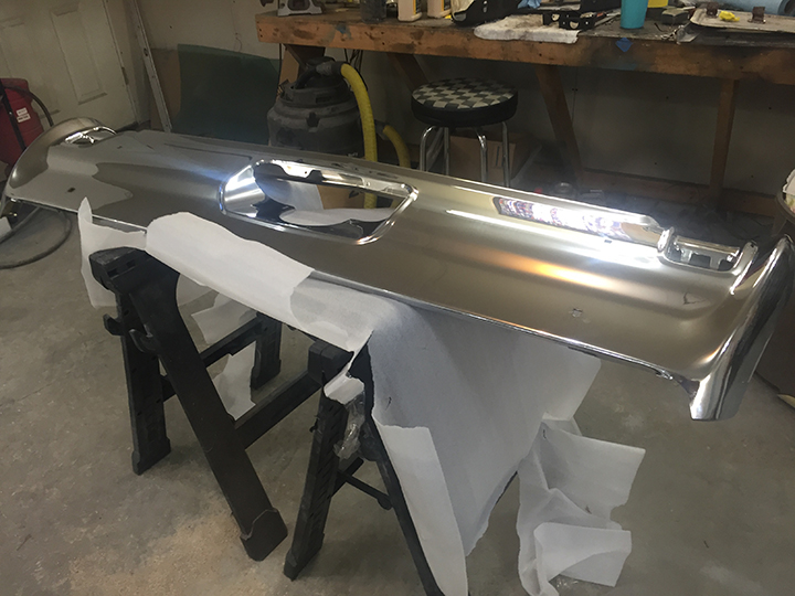 New rear bumper