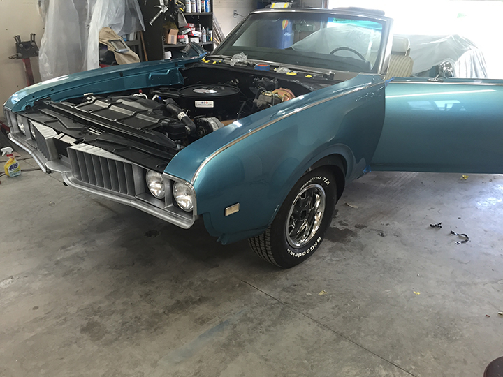 Front fenders on