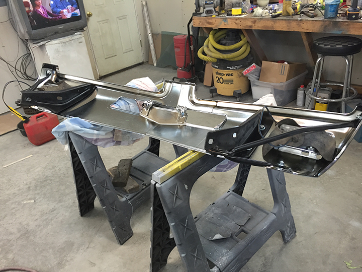 Front bumper prep