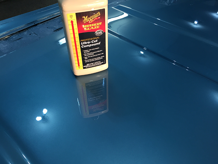 Hood buffing