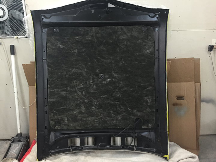 Hood insulation