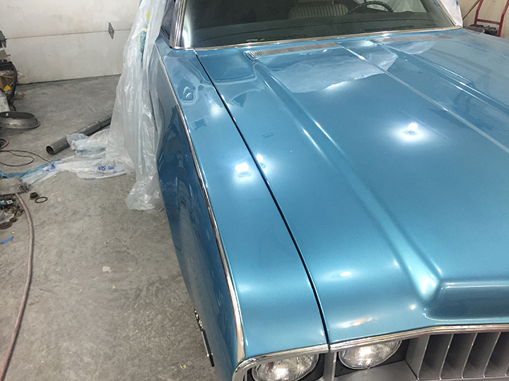 Installing hood