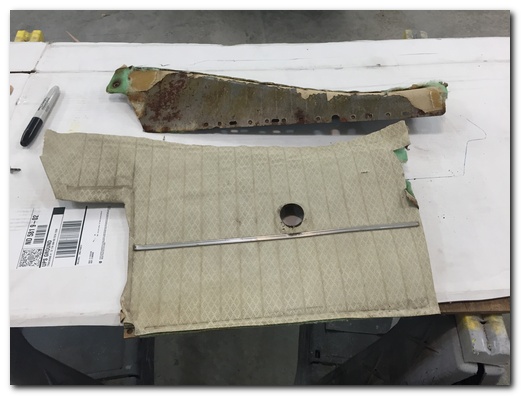 Metal support removed