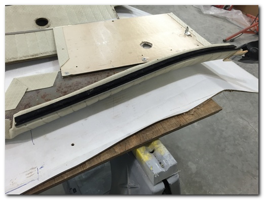Window seal attached