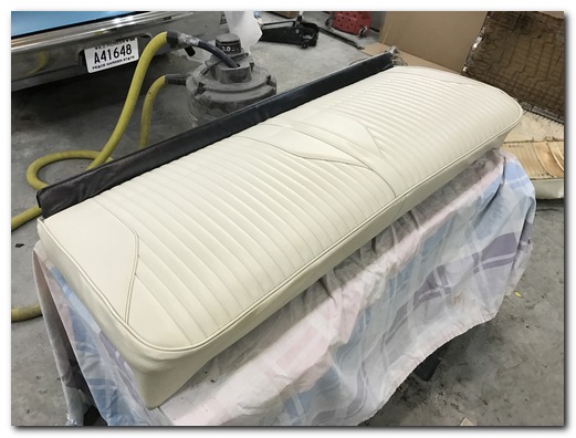Rear seat done