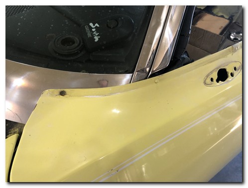 Mirror removed