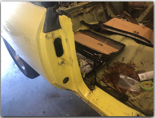 Jambs stripped