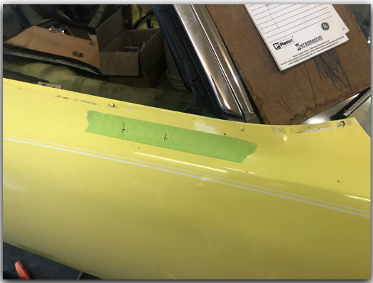 Measuring for mirror